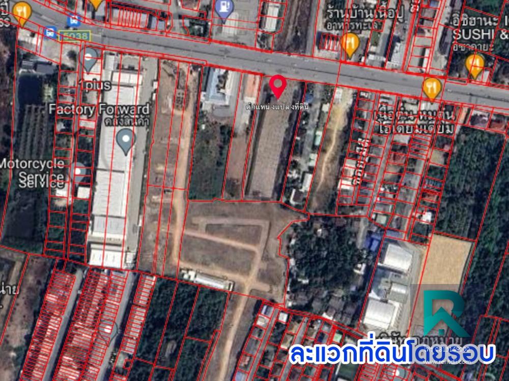 ขายที่ดินติดถนนใหญ่ 4 ไร่ 2 งาน 22.3 ตร.ว ทำเลทอง มีศักยภาพในการพัฒนาสูง